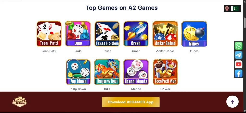 interface of a2 game