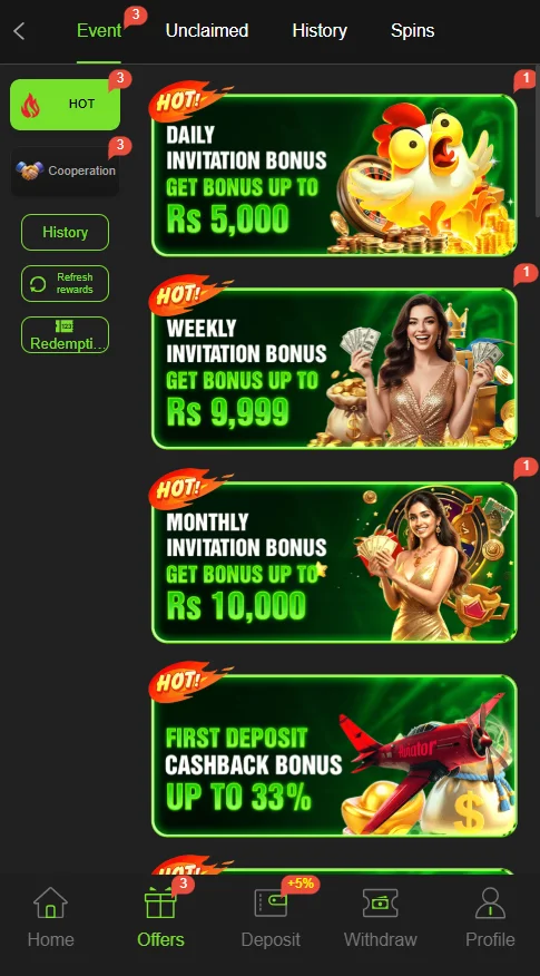 rewards and bonuses of bet877 game