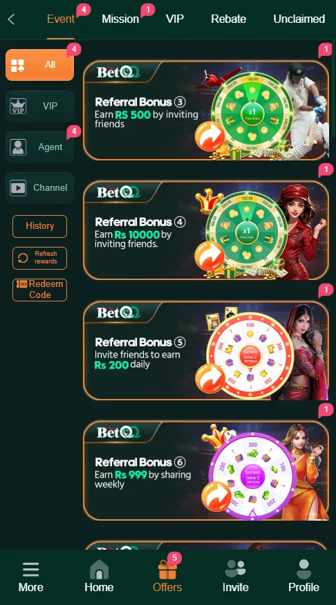event center of betqq game