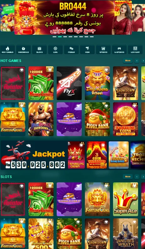 bro444 game interface